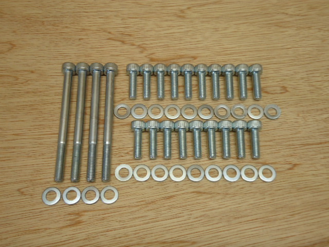 Cosworth 2wd Sump Complete Bolt set Cosworth 2wd Sump Complete Bolt set
